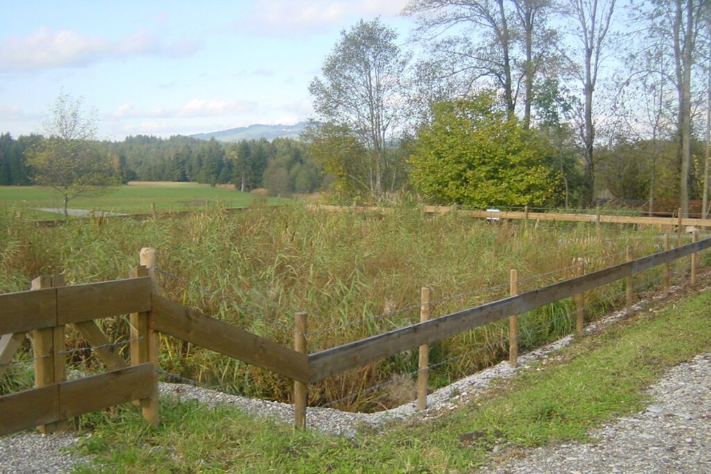 Kläranlage Pflanzbeet